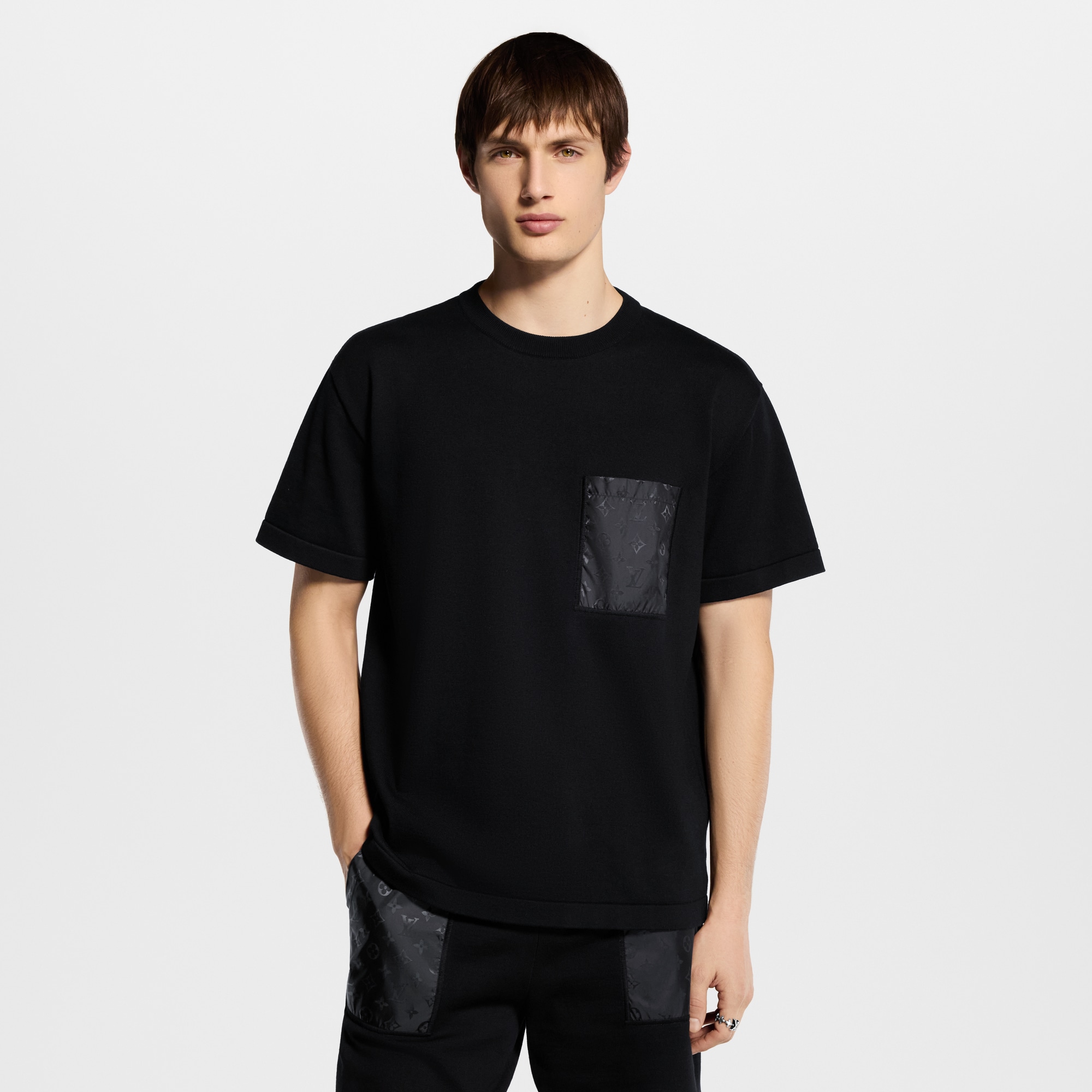 Tシャツウィズモノグラムナイロンディテール ｜ルイ・ヴィトン 公式